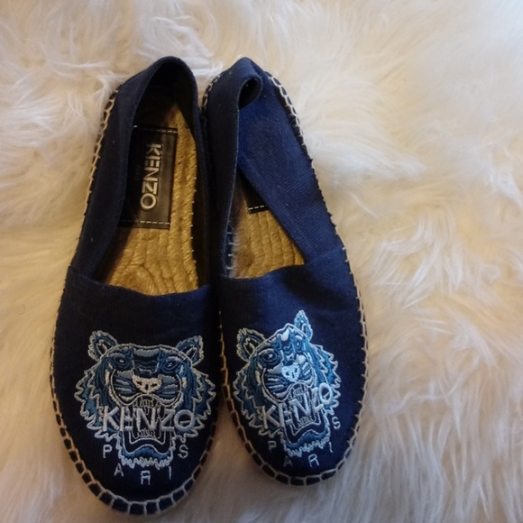 kenzo espadrilles blue